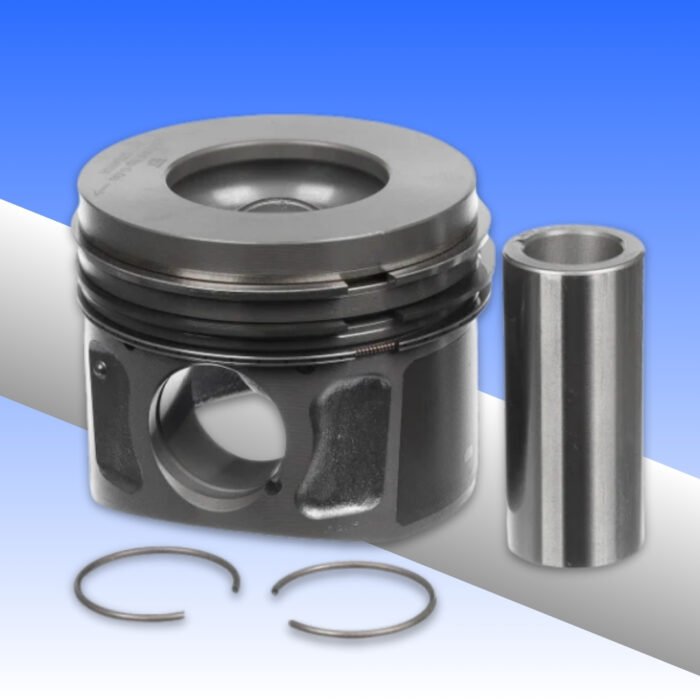 Piston with rings and pin - PM000600 ET ENGINETEAM - 2996316, 504017243, 2992558