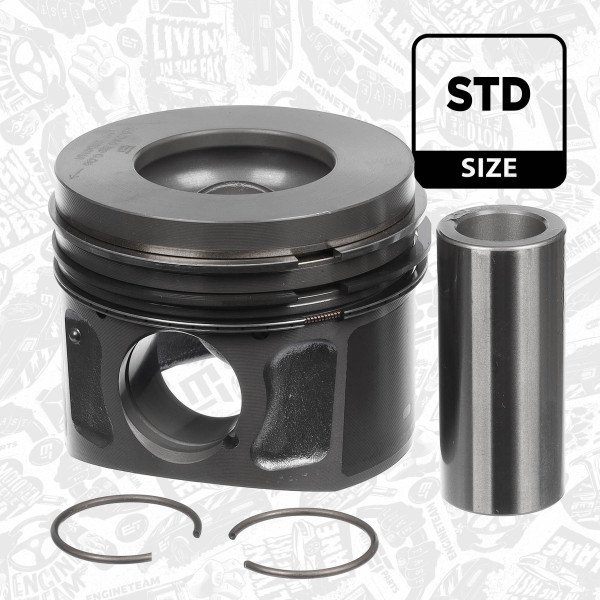 Mercedes OM 616 Piston Ring Set | 7000 7892 0000 - Unique Rings and Pistons - Image 2